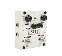 Pedal Multiefecto para Guitarra Pedal de Retardo Digital Efecto Looper Estéreo de 2 Canales Pedal de 8 Modos Accesorios de Guitarra para Guitarra Eléctrica