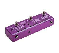 Pedal Multiefectos De Guitarra 6 En 1 con Carcasa De Metal Completo Bypass Verdadero Efectos de Guitarra Profesional