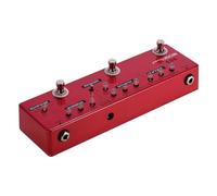 Pedal multiefectos de guitarra 6 en 1 retardo, coro, distorsión, sobremarcha, refuerzo, pedal de búfer True Bypass Full Metal Shell Accesorios de piezas de guitarra