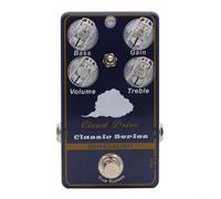 Pedal Overdrive para guitarra eléctrica MoskyAudiol, efecto de distorsión de retardo de retroceso con respuesta dinámica y ecualizador a medida (C)