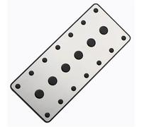 Pedal Pads Accesorios Coche: Pedales Para C-HR CHR 2016-2024 Funda Protectora Acero Inoxidable Para Acelerador Gasolina Freno Y Reposapiés Brake Pedal Cover(1Pc Rest)