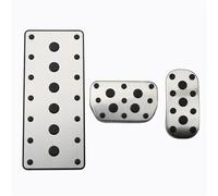 Pedal Pads Cubierta Protectora Para Pedal De Acelerador Reposapiés Embrague Freno Y Para C-HR CHR 2017-2021 Brake Pedal Cover(AT WITH REST PEDAL)