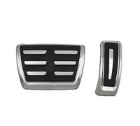 Pedal Pads Para A6 C8 Tipo 4K 2019-2023 2024 Juego De Tapas Protectoras Para Pedales Freno Combustible Y Reposapiés (volante A La Izquierda) Pedal Cover(2PCS)