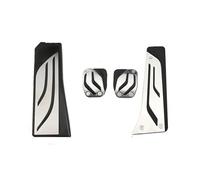 Pedal Pads Pedales Para Serie 5 M F10 F11 523i 528i 530i 535i 550i E65 E67 E68 F01 F02 F07 F12 F13 Volante Izquierda Incluye Tapas Almohadillas Pedal Cover(MT with Rest)