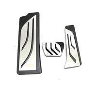 Pedal Para Coche Manual Para BMW Serie 3 G20 G21 330i 330e 430i 440i 2019-2023 LHD Cubierta Pedal Freno Gas Tapa Reposapiés Kit Ajuste Sin Taladro Acero(3PCS)