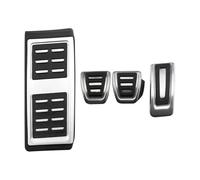 Pedal Para Coche Manual Para GOLF 7 MK7 Para Seat Ibiza Ateca Para A1 Para Skoda Para Fabia Almohadillas Cubierta Pedal Acero LHD Pedales Coche(MT with Rest)