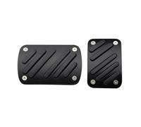 Pedal Para Coche Manual Para Peugeot 308 SW 408 4008 5008 AT Pedales Coche Acelerador Pedal Freno Aleación Cubierta Almohadilla(Black)