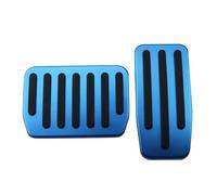 Pedal Para Coche Manual Para Tesla Para Modelo 3 2017-2021 Pastillas Pedal Combustible Cubierta Aleación Aluminio Cubiertas Coche(Blue)
