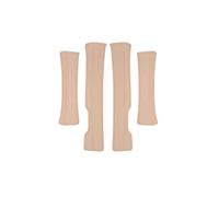 pedal pie Compatible con BYD Song Pro DMI 2.º 2025, umbral de puerta delantera y trasera, pedal de bienvenida, accesorios para coche(Brown 4pcs)