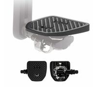 PP Pedal Plate | SPDX | Adaptador para Pedales compatibles con Shimano SPD o Look X-Track | No se Necesitan Cleats Adicional | Convierte Clipless en Pedales Planos | por Seguridad y Comodidad |