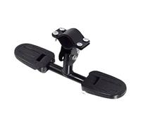 Pedal plegable de metal antideslizante de fácil instalación, superficies antideslizantes, amplia compatibilidad