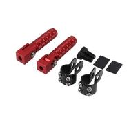 Pedal Plegables Reposapiés Pedales Ajustables Reposapiés Plegable Estribera 22-26mm Pieza De Motocicleta Pedales Ajustables Universales Reposapiés Plegable Estribera