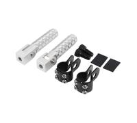 Pedal Plegables Reposapiés Pedales Ajustables Reposapiés Plegable Estribera 22-26mm Pieza De Motocicleta Pedales Ajustables Universales Reposapiés Plegable Estribera