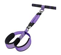 Pedal Puller Exercise Band - Elastic Leg Trainer, Yoga Stretch Equipment | Full Body Resistance Workout Training Fitness Tool Set, Durable Flexible Muscle Strength Development System For Home Gym Yoga