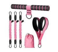 Pedal Puller Resistance Band - 30 Lbs Elastic Yoga Strap Set | with Handle and Detachable Pedal Resistance Bands For Stretching | For Fitness Workout Pilates Physical Home Gym Office