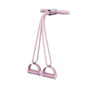 Pedal Puller Resistance Band - 4 Tube Tension Rope Exercise Bands | Pedal Ankle Puller, Stretch Bands - Auxiliary Device For Leg Arm Waist Abdomen Fitness Training Home Gym Workout Men Women