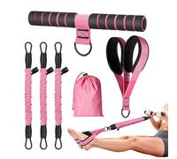 Pedal Puller Resistance Band - 72cm*30cm Elastic Strap, Nylon Rubber Fitness Band with Handle, Detachable Pedal Resistance for Stretching and Strength Training | Home Gym Pilates Yoga Workout Exercise