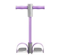 Pedal Puller Resistance Rope - ABS 55cm, Leg Stretch Rope, 6 Tube Design | Anti Slip Build, Home Workout Trainer, 6 Tube Resistance Band For Stretching, Fitness Training, Yoga Exercise, Body Shaping