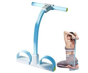 Pedal Puller Resistance Rope | Elastic Resistance Band Yoga Strap Pedal Puller, LED Display Tension Rope, Multifunctional Fitness Equipment for Stretching Slimming Training