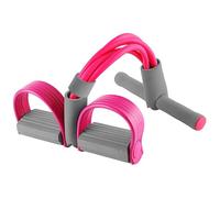 Pedal Puller Rope - Elastic Full Body Fitness Trainer, Non-Slip ResistanceTension Rope Sit Up Yoga Strap, Home Workout Equipment | Strength Training for Abs Arms Legs Core Exercise Men Women Outdoor