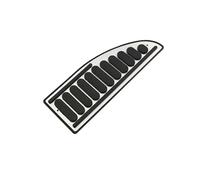 Pedal Reposapiés Freno Para Jeep Para Compass 2017-2020 Pedales Coche Acero Inoxidable Accesorios Protección Pedal Apoyo Pie(Style B)