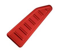 Pedal Reposapiés Freno Para Jeep Para Renegade 2014-2023 Pedales Coche Acelerador Gas Freno Reposapiés Pedal Cubierta Protectora Piezas Interior(Red rest pedal)