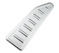 Pedal Reposapiés Freno Para Jeep Para Renegade 2014-2023 Pedales Coche Acelerador Gas Freno Reposapiés Pedal Cubierta Protectora Piezas Interior(Silver rest pedal)