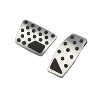 Pedal Reposapiés Freno Para Jeep Para Renegade 2014-2023 Pedales Coche Acelerador Gas Freno Reposapiés Pedal Cubierta Protectora Piezas Interior(AT 2 PCS)