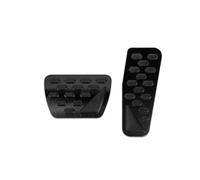 Pedal Reposapiés Freno Para Jeep Para Wrangler Para JL 2018-2024 Pedales Coche Cubierta Almohadillas Pedal Acelerador Freno Auto Antideslizante(Black)