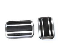 Pedal reposapiés freno Para Peugeot 3008 5008 Para DS7 2017 2018 2019 2020 Pedal Acelerador Combustible Freno Almohadillas Alfombrillas Cubierta(AT 2 Piece)