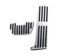 Pedal Reposapiés Freno Para Toyota Para RAV4 Para RAV 4 Para XA50 2019-2024 Pedales Cubierta Freno Acelerador Almohadilla Antideslizante LHD Interior(Silver)