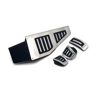 Pedal Reposapiés Juego Para Skoda Para Rapid Para Octavia 5E 5F Para A7 2012-2021 RHD Car Styling Fuel Brake Dead Pedal Cover Auto Accesorio Pedalset Auto(Style1 Manual 4pcs)