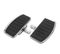 Pedal Reposapiés Para Motocicleta Para Honda V-MAX XV125 XV250 XV400 XV535 XV750 XV1100 Accesorios Para Estribos Delanteros Del Conductor(Silver)