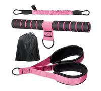 Pedal Resistance Band, Adjustable 30 60lb Fitness Device, Elastic Exercise Band with Handles, Function Strength Training Equipment, Full Body Workout For Yoga Pilates Abs Core Leg Arm Waist