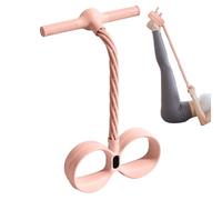 Pedal Resistance Band, Elastic Workout Equipment, 120 cm Foot Ejercise Straps for Fitness, Natural Latex Training Gear, Full Body Strength Kit with Handles, Yoga Pilates Use for Arms Legs Abdomen