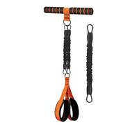 Pedal Resistance Band with Handle - 30 Lbs Multifunction AB Trainer, Ergonomic Foot Pedal Resistance Band | For Abdomen Waist Arm Core Leg Workout Pilates Strength