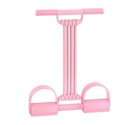 Pedal Resistance Band with Handle | 8-Tube Adjustable Multifunctional Latex Band with Handle | Home Workout Equipment | for Gym Fitness Exercise Indoor Outdoor Full Body Stretching Leg