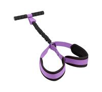 Pedal Resistance Band with Handle,Latex Adjustable Soft Band with Handle | Home Yoga Equipment - For Leg Arm Full Body Strength Training Yoga Gym Indoor Workout