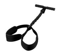 Pedal Resistance Band with Handle,Latex Adjustable Soft Band with Handle | Home Yoga Equipment - For Leg Arm Full Body Strength Training Yoga Gym Indoor Workout