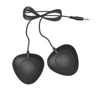 Pedal silencioso de doble patada para tambores electrónicos, sensores de alta sensibilidad, cancelación de ruido, solución de práctica portátil, pedal de batería profesional