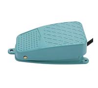 Pedal Switch TFS-2, Interruptor de Potencia Momentáneo Metal Antideslizante 10A 250V AC SPDT NO NC para Maquinaria Industrial Equipos Eléctricos with Cable for Taller y Fábrica Uso Pesado