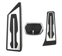 Pedal Tapas De Pedal Cubierta De Pedal De Reposapiés De Freno De Coche De Acero Inoxidable Para X1 F48 X2 F39 2016-2024 LHD cubierta pedal acelerador(Style 3)