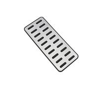 Pedal Tapas Para Hyundai Ix25 Para Creta Para Acento Para Verna Para Solaris Para Kia K2 Para Rio Para Soul KX3 Cubierta Pedal Para Reposapiés Coche