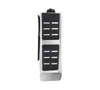 Pedal Tapas Para Macan S 2019-2026 LHD Almohadillas Pie Protector Acelerador Coche Cubierta Pedal Apoyo Freno Gas(Rest)