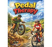 Pedal Therapy: Ride Fast. Laugh Louder. A Stress-Relief Coloring Book for Adult Cyclists