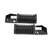 Reposapiés de la fußrasten motocicleta Reposapiés de goma antideslizante Placa Reposapiés Almohadilla de goma Cubierta de agarre para 125cc GN 125