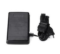 Pedal universal con cable, enchufe europeo para AEG, Elna, Juki, Singer, etc. para máquinas de coser, electrónico, conector de 3 pines