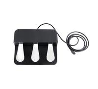 Pedal universal de sostenimiento adecuado para teclados electrónicos y pianos digitales, textura ABS, base antideslizante, pedal de diseño portátil