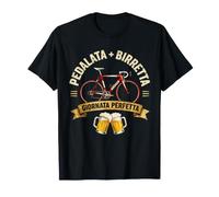 Pedalata y Gorro de Bicicleta Vintage Cycling Birra Camiseta