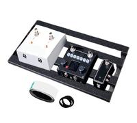Pedalboard De Guitarra - Pedal De Efectos De Guitarra De Gran Tamaño - Pedalboard Compacto Liviano | Tablero De Efectos Pequeños Ultra Ligeros Para 4-6 Pedales, Resistentes Y Portátiles, Ideales Para